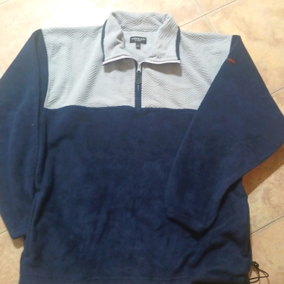 Adolfo Sport 1/4 zip fleece pullover - Picture 1 of 12
